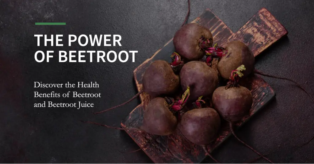 Health Benefits of Beetroot