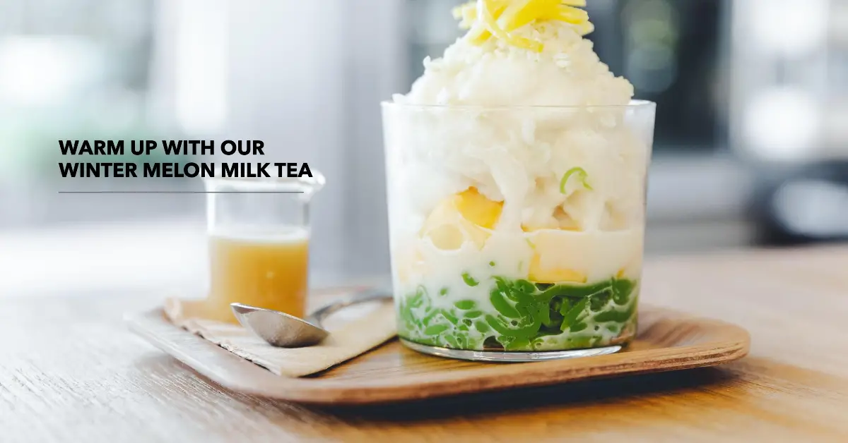 Winter melon milk tea is a refreshing and healthy drink that is made from the flesh of the winter melon, a type of cucurbit that is native to Asia.