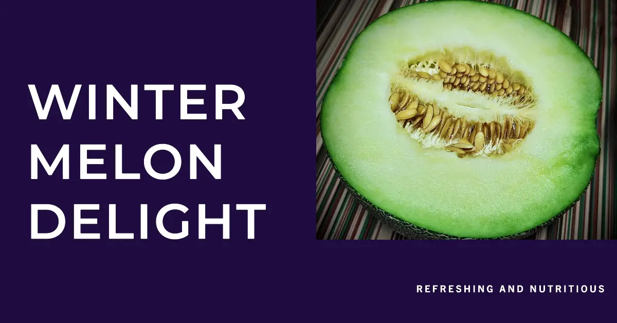 Winter melon, also known as ash gourd, wax gourd, white pumpkin, or Chinese watermelon, is a type of cucurbit that is native to Asia. It is a popular vegetable in many Asian cuisines, and is also gaining popularity in the West.