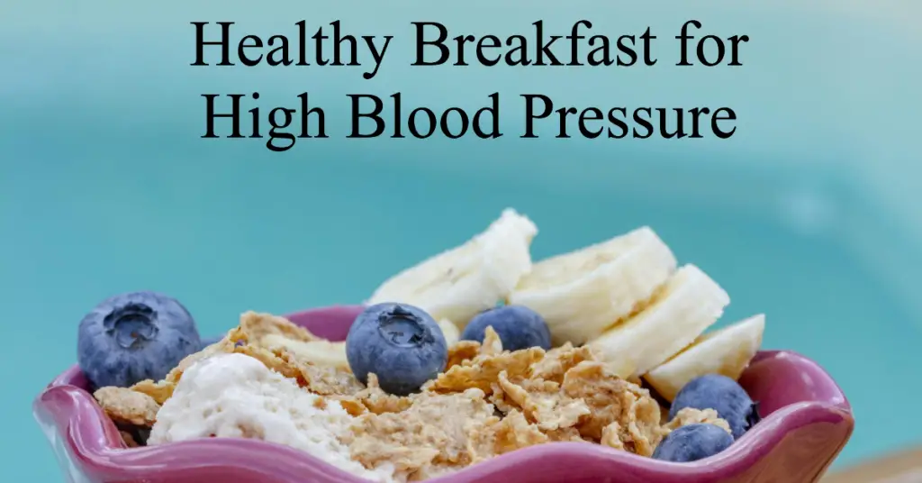 breakfast food for high blood pressure