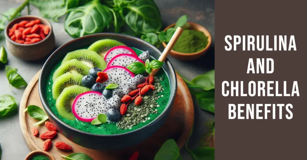 Spirulina and Chlorella Benefits